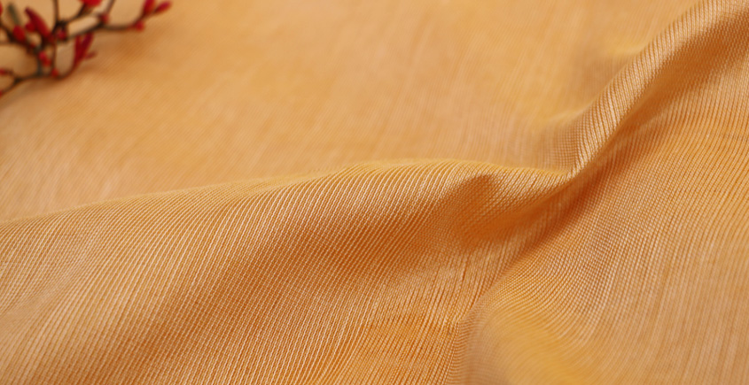 Handwoven Fabric ⚵ Tissue Silk Maheshwari ⚵ 4 { 2.5 meter }